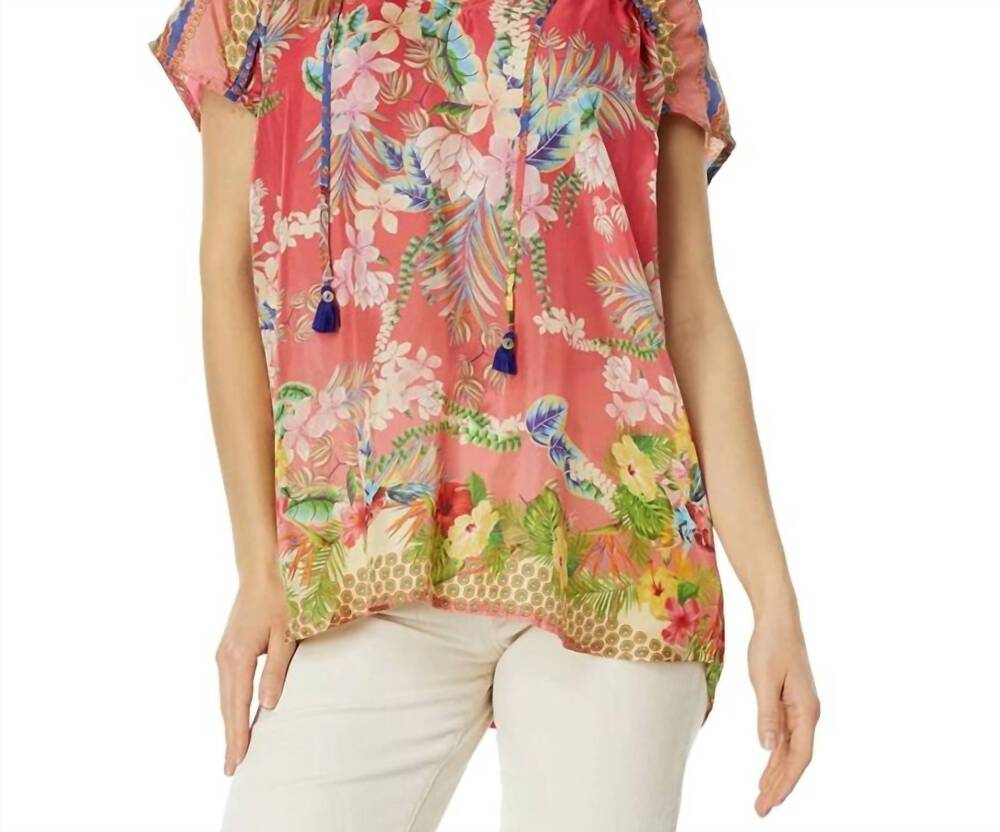 NEW JOHNNY WAS arianna blouse in rapsodia